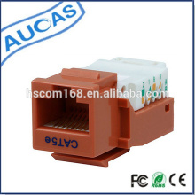 Réseau cat5e rj45 UTP keystone jack / cat6 8p8c connecteur modulaire modular modulaire / jack krone systimax 90 degrés